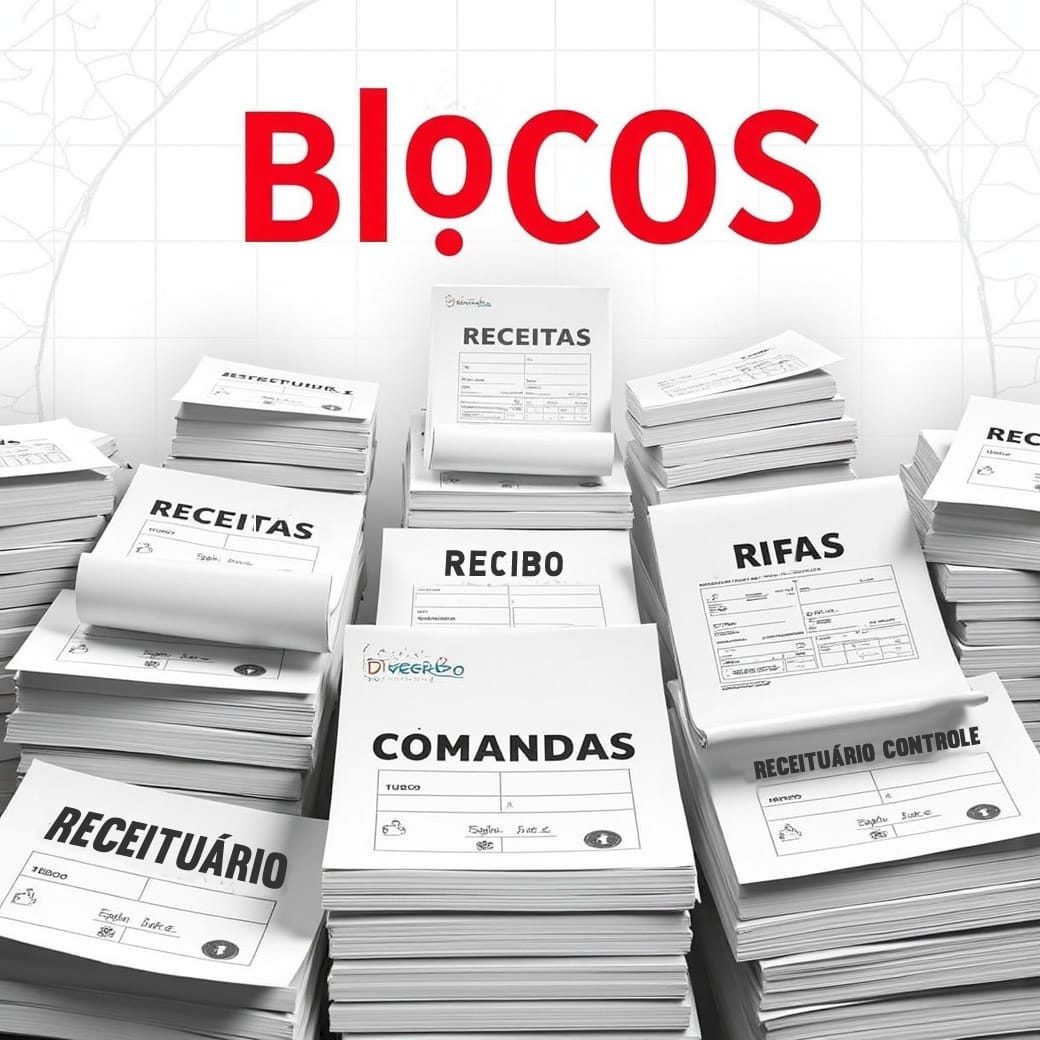 BLOCOS BLOCOS Gráfica impressão digital offset