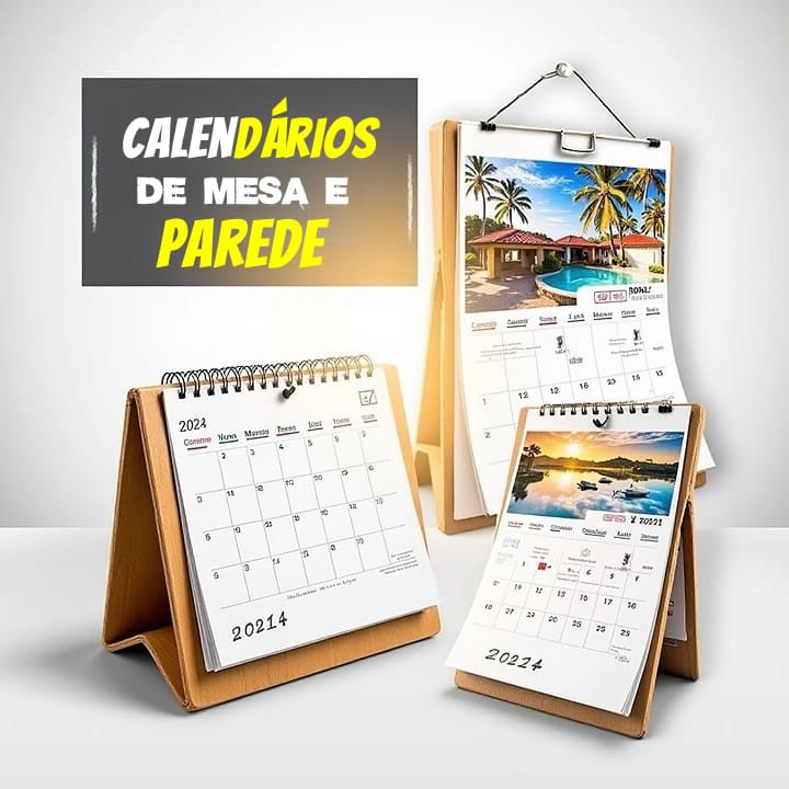 Calendários Calendarios Gráfica impressão digital offset Gráfica Ivan