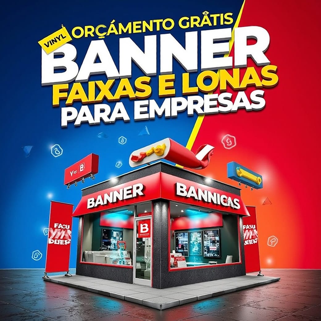 banner faixas banner Gráfica impressão digital offset