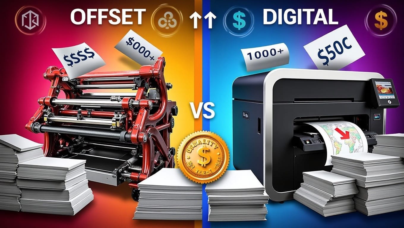 A Jornada da Impressão Offset: Como Começou a Revolução Offset-ou-digital