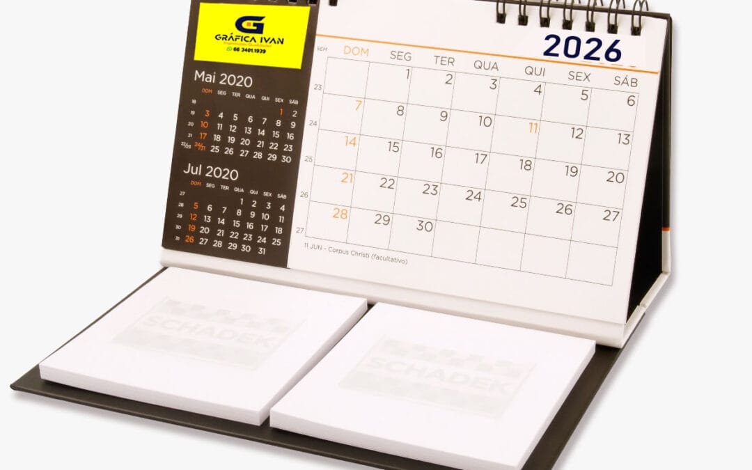 calendários personalizados