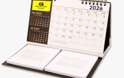 Calendários Personalizados: Praticidade, Estilo e Divulgação
