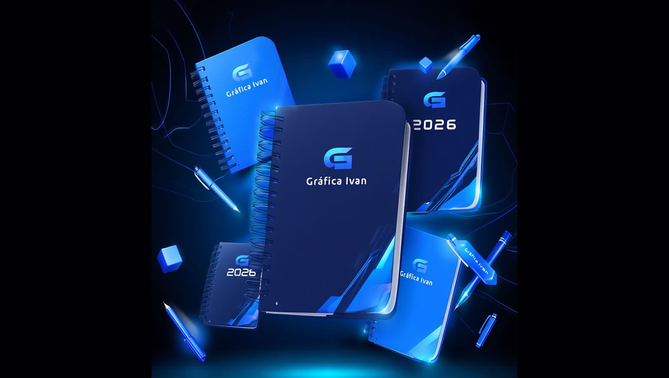 Comece o Ano agenda personalizada